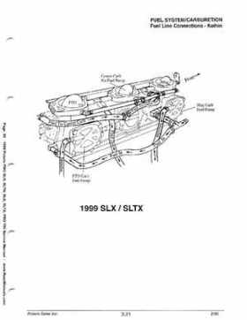 1999 Polaris SLH, SLTH, SLX, SLTX, PRO785 Factory Service Manual, Page 90
