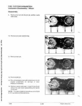 1999 Polaris SLH, SLTH, SLX, SLTX, PRO785 Factory Service Manual, Page 107