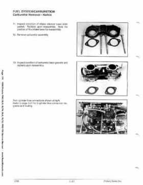 1999 Polaris SLH, SLTH, SLX, SLTX, PRO785 Factory Service Manual, Page 111