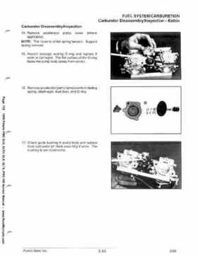 1999 Polaris SLH, SLTH, SLX, SLTX, PRO785 Factory Service Manual, Page 112