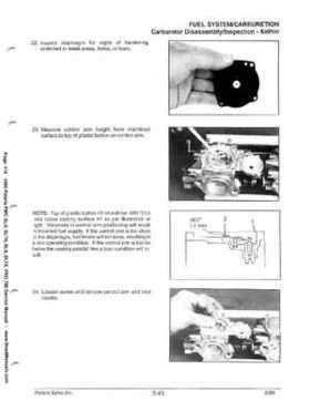1999 Polaris SLH, SLTH, SLX, SLTX, PRO785 Factory Service Manual, Page 114