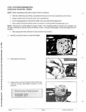 1999 Polaris SLH, SLTH, SLX, SLTX, PRO785 Factory Service Manual, Page 119