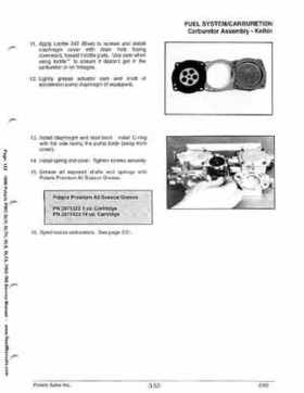 1999 Polaris SLH, SLTH, SLX, SLTX, PRO785 Factory Service Manual, Page 122