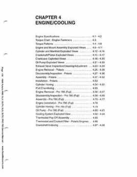 1999 Polaris SLH, SLTH, SLX, SLTX, PRO785 Factory Service Manual, Page 139
