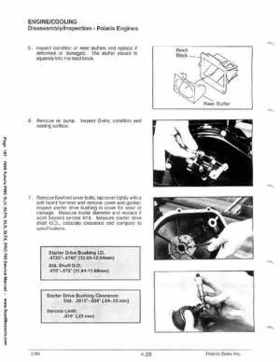 1999 Polaris SLH, SLTH, SLX, SLTX, PRO785 Factory Service Manual, Page 167