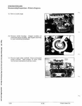 1999 Polaris SLH, SLTH, SLX, SLTX, PRO785 Factory Service Manual, Page 169