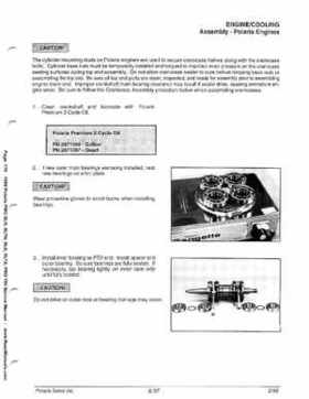 1999 Polaris SLH, SLTH, SLX, SLTX, PRO785 Factory Service Manual, Page 176