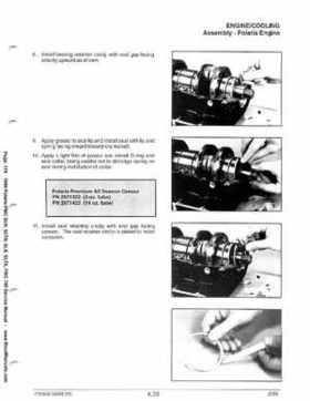 1999 Polaris SLH, SLTH, SLX, SLTX, PRO785 Factory Service Manual, Page 178