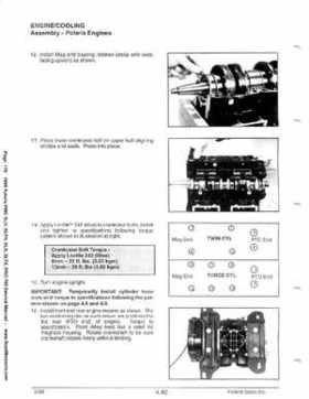 1999 Polaris SLH, SLTH, SLX, SLTX, PRO785 Factory Service Manual, Page 179
