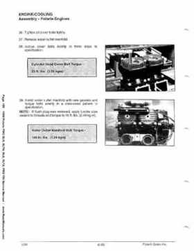 1999 Polaris SLH, SLTH, SLX, SLTX, PRO785 Factory Service Manual, Page 185