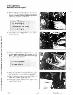 1999 Polaris SLH, SLTH, SLX, SLTX, PRO785 Factory Service Manual, Page 191