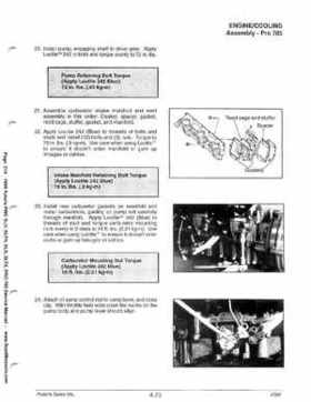 1999 Polaris SLH, SLTH, SLX, SLTX, PRO785 Factory Service Manual, Page 214