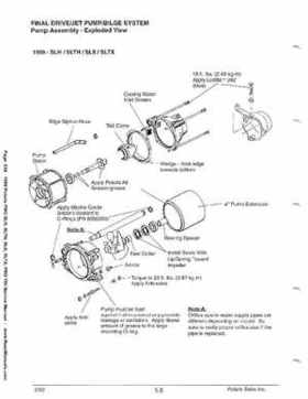 1999 Polaris SLH, SLTH, SLX, SLTX, PRO785 Factory Service Manual, Page 234