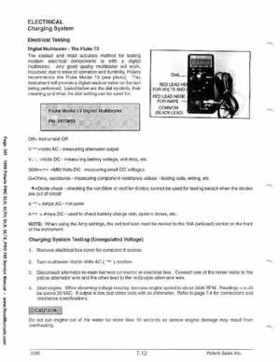 1999 Polaris SLH, SLTH, SLX, SLTX, PRO785 Factory Service Manual, Page 301
