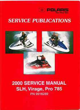 2000 Polaris Pro 785 Service Manual, Page 1