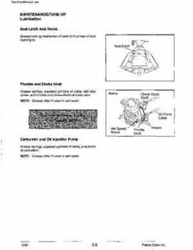 2000 Polaris Virage TX, SLX, Pro 1200, Genesis, Genesis FFI Personal Watercraft Service Manual, Page 23