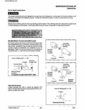 2000 Polaris Virage TX, SLX, Pro 1200, Genesis, Genesis FFI Personal Watercraft Service Manual, Page 24