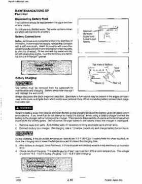 2000 Polaris Virage TX, SLX, Pro 1200, Genesis, Genesis FFI Personal Watercraft Service Manual, Page 27