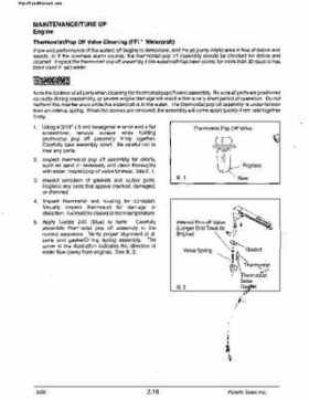 2000 Polaris Virage TX, SLX, Pro 1200, Genesis, Genesis FFI Personal Watercraft Service Manual, Page 33