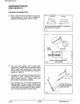 2000 Polaris Virage TX, SLX, Pro 1200, Genesis, Genesis FFI Personal Watercraft Service Manual, Page 41