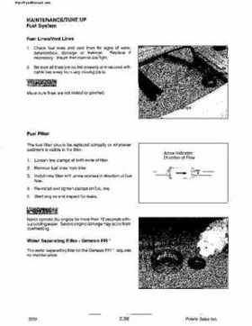 2000 Polaris Virage TX, SLX, Pro 1200, Genesis, Genesis FFI Personal Watercraft Service Manual, Page 45