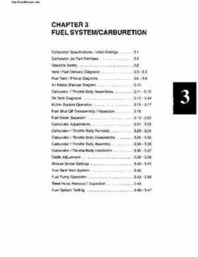 2000 Polaris Virage TX, SLX, Pro 1200, Genesis, Genesis FFI Personal Watercraft Service Manual, Page 63
