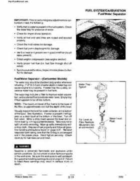 2000 Polaris Virage TX, SLX, Pro 1200, Genesis, Genesis FFI Personal Watercraft Service Manual, Page 82
