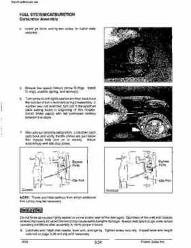 2000 Polaris Virage TX, SLX, Pro 1200, Genesis, Genesis FFI Personal Watercraft Service Manual, Page 97