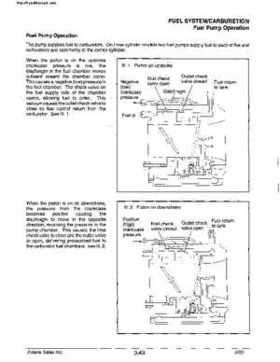 2000 Polaris Virage TX, SLX, Pro 1200, Genesis, Genesis FFI Personal Watercraft Service Manual, Page 106