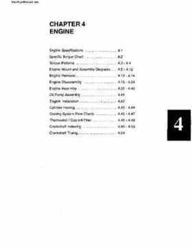 2000 Polaris Virage TX, SLX, Pro 1200, Genesis, Genesis FFI Personal Watercraft Service Manual, Page 111