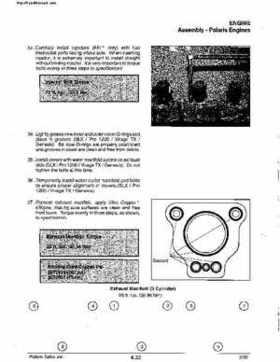 2000 Polaris Virage TX, SLX, Pro 1200, Genesis, Genesis FFI Personal Watercraft Service Manual, Page 144