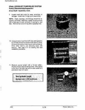 2000 Polaris Virage TX, SLX, Pro 1200, Genesis, Genesis FFI Personal Watercraft Service Manual, Page 182