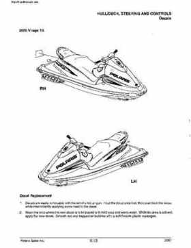 2000 Polaris Virage TX, SLX, Pro 1200, Genesis, Genesis FFI Personal Watercraft Service Manual, Page 210