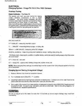 2000 Polaris Virage TX, SLX, Pro 1200, Genesis, Genesis FFI Personal Watercraft Service Manual, Page 229