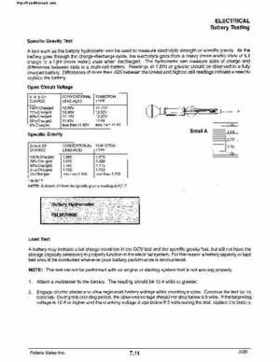 2000 Polaris Virage TX, SLX, Pro 1200, Genesis, Genesis FFI Personal Watercraft Service Manual, Page 232