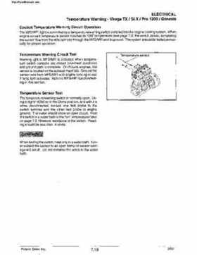 2000 Polaris Virage TX, SLX, Pro 1200, Genesis, Genesis FFI Personal Watercraft Service Manual, Page 240
