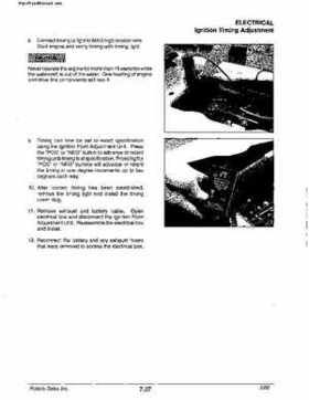 2000 Polaris Virage TX, SLX, Pro 1200, Genesis, Genesis FFI Personal Watercraft Service Manual, Page 258