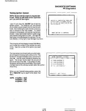 2000 Polaris Virage TX, SLX, Pro 1200, Genesis, Genesis FFI Personal Watercraft Service Manual, Page 310