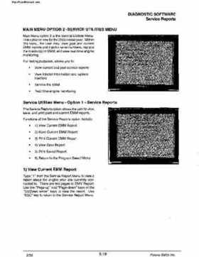 2000 Polaris Virage TX, SLX, Pro 1200, Genesis, Genesis FFI Personal Watercraft Service Manual, Page 314