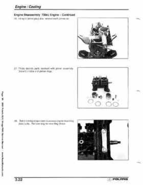 2001 Polaris SLH, Virage PWC Factory Service Manual, Page 86