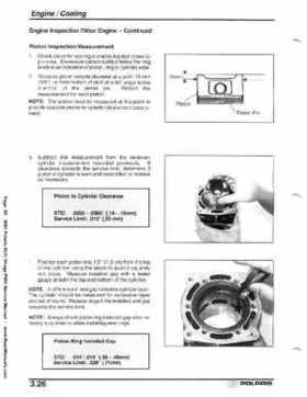 2001 Polaris SLH, Virage PWC Factory Service Manual, Page 90