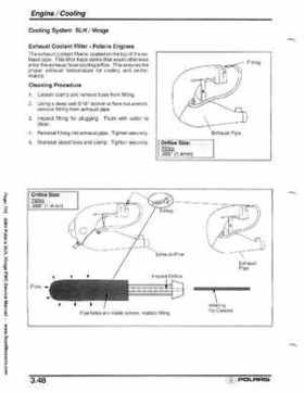 2001 Polaris SLH, Virage PWC Factory Service Manual, Page 112