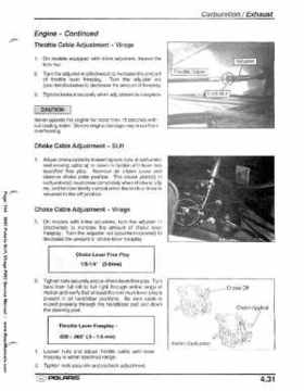 2001 Polaris SLH, Virage PWC Factory Service Manual, Page 144
