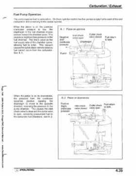 2001 Polaris SLH, Virage PWC Factory Service Manual, Page 148
