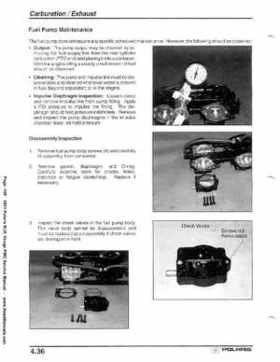 2001 Polaris SLH, Virage PWC Factory Service Manual, Page 149