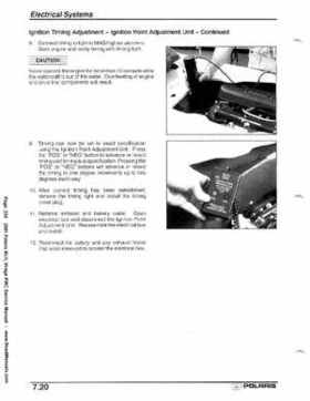 2001 Polaris SLH, Virage PWC Factory Service Manual, Page 234