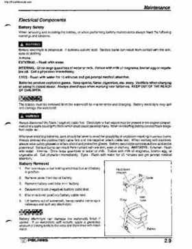 2001 Polaris SLX, PRO 1200, Virage TX, Genesis, Virage TXi, Genesis i Personal Watercraft Service Manual, Page 42