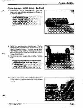 2001 Polaris SLX, PRO 1200, Virage TX, Genesis, Virage TXi, Genesis i Personal Watercraft Service Manual, Page 118