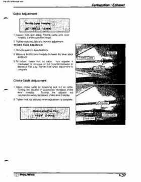 2001 Polaris SLX, PRO 1200, Virage TX, Genesis, Virage TXi, Genesis i Personal Watercraft Service Manual, Page 171