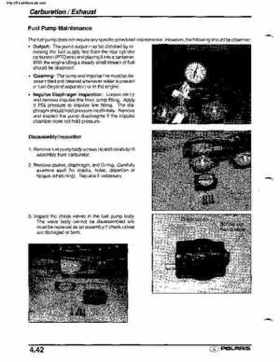 2001 Polaris SLX, PRO 1200, Virage TX, Genesis, Virage TXi, Genesis i Personal Watercraft Service Manual, Page 176